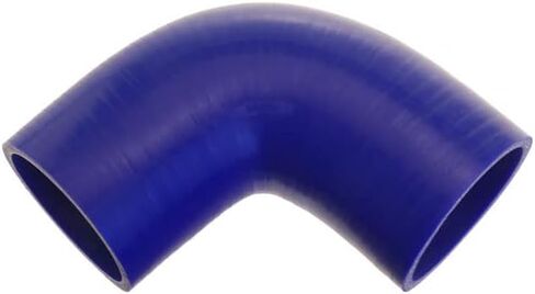 Pegasus E90.63-BLUE، خرطوم سيليكون أزرق، 2 1/2 بوصة معرف كوع 90 درجة، أرجل 4 بوصة (بدون شعار) in Kuwait