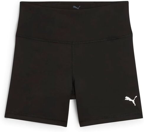 PUMA Womens Train All Day Essentials 5 Inch High Waisted Shorts Casual Bottoms Casual - Black in Saudi Arabia