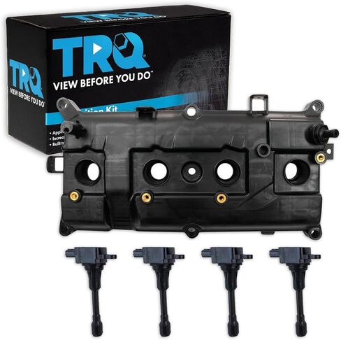 TRQ ملفات الإشعال صمام يغطي و إيريديوم شرارة التوصيل عدة لنيسان 3.5L V6 جديد in Kuwait