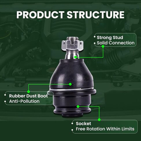MOCA 2PCS K80827 Front Lower Ball Joints Fit 2005-2023 for Toyota Tacoma 2.7L, 2005-2015 Tacoma 4.0L, 2016-2023 Tacoma 3.5L in Saudi Arabia