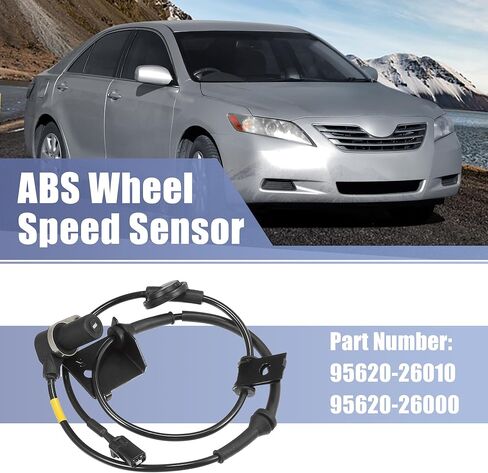 uxcell Front Right ABS Wheel Speed Sensor No.95620-26010/95620-26000 for Hyundai Santa Fe 2.4L 2.7L 3.5L 2001-2006 in Saudi Arabia