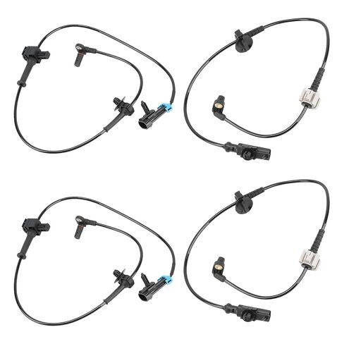 4 Pcs ABS Wheel Speed Sensors Compatible with Chevy Silverado Suburban 1500 Avalanche Tahoe 2008-2013, Compatible with GMC Sierra 1500 Yukon 2007-2013, Replacement for 15229012, 15121067 in Kuwait