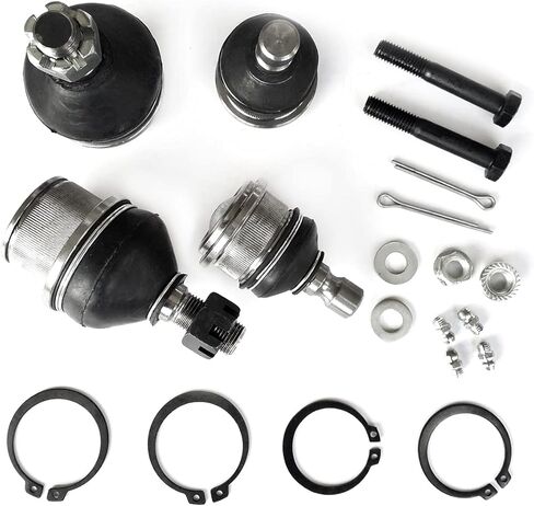 4PCS Suspension Upper & Lower Ball Joints For Buick Rainier 2004-2007 Chevy 2002-2003 Gmc Envoy 2002-2007 Isuzu Ascender 2003-2007 Oldsmobile Saab 9-7x 2005-2007 in Saudi Arabia