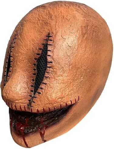 قناع هيكل جمجمة قناع الشيطان المخيف خوذة مع فك متحرك، غطاء رأس واقعي للهالوين للبالغين in Kuwait