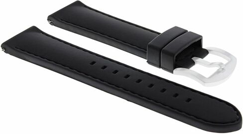 Ewatchparts 22mm Rubber Watch Band Strap Compatible With Bulova 96C121 Marine Star Chronograph Black in Saudi Arabia