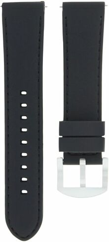 Ewatchparts 22mm Rubber Watch Band Strap Compatible With Bulova 96C121 Marine Star Chronograph Black in Saudi Arabia