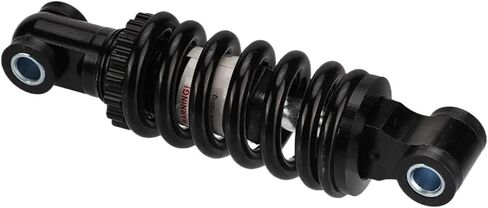 Mountain Bike Spring Shock Absorber 125mm MTB Bicycle Rear Shock Absorber Adjustable for Spring Damper Electric Scooter(Silver) in Saudi Arabia