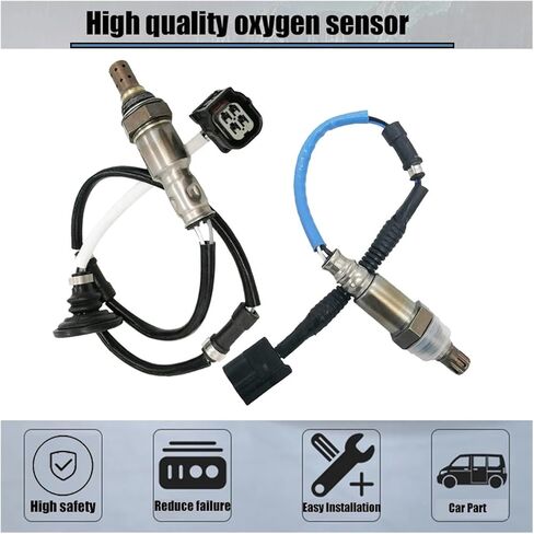Up+Downstream Oxygen Sensor Compatible For Honda Civic 2.0L 2006 2007 2008 2009 2010 2011 Acura CSX 2.0L 234-9076 234-4358 36531-RRA-003 in Kuwait