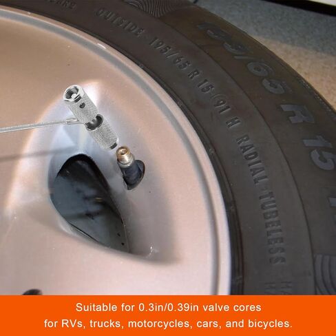 Valve Stem Installation Fishing Tool, 3 in 1 Tire Plug Core Remover Wheel Stems Fishing Tool, Multifunction Car Valve Stem Puller Plug Core Repair Tools, Car Accessories in Saudi Arabia