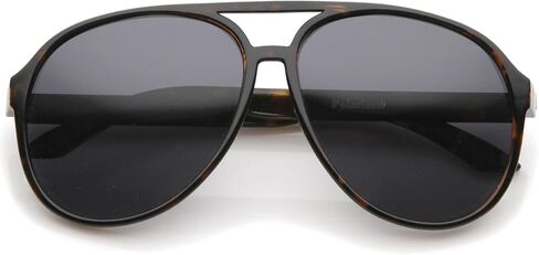 zeroUV Retro Large Protective Polarized Lens Aviator Sunglasses 60mm in Saudi Arabia