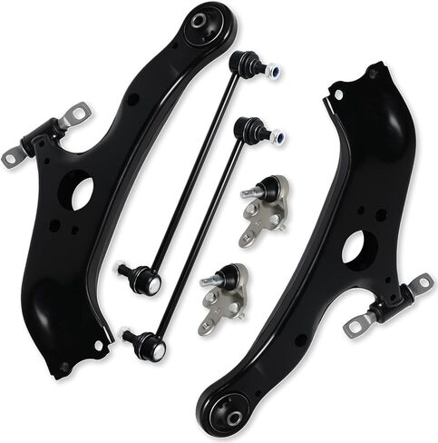 6PCS Front Lower Control Arm Sway Bar End Link Ball Joint Compatible with Toyota 2011 2012 2013 2014 2015 2016 2017 2018 2019 2020 Sienna K622035 K622036 K750574 K500187 K500188 in Saudi Arabia