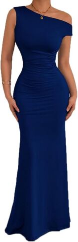 فستان Yeshire نسائي مثير أنيق للحفلات الرسمية Bodycon بدون أكمام للنادي وحفلات الكوكتيل فساتين طويلة طويلة in Kuwait