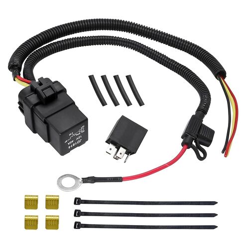 Fuse Adapter Fuse Holder TIPM Bypass Cable 14awg Wire/20 Amp Repair Fuel Pump Relay Bypass Cable Compatible with Dodge Ram 1500 2500 3500 Chrysler Jeep VW2007-2016 Replace CBWPR091AA in Kuwait