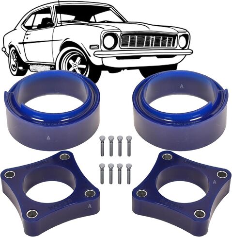 Complete Front & Rear Levelling Lift Kit 30mm /1.2"- Front Strut Spacers & Rear Coil Springs Spacers LH RH in High grade Polyurethane - fits ESCAPE MARINER MAVERICK TRIBUTE 1st & 2nd gen in Kuwait