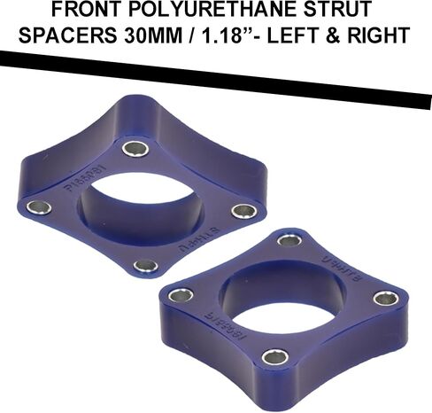 Complete Front & Rear Levelling Lift Kit 30mm /1.2"- Front Strut Spacers & Rear Coil Springs Spacers LH RH in High grade Polyurethane - fits ESCAPE MARINER MAVERICK TRIBUTE 1st & 2nd gen in Kuwait