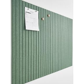 لوحة إعلانات كبيرة مقاس 48 بوصة × 36 بوصة - منظم حائط المكتب لاستبدال لوحات الفلين القديمة الخاصة بك لجدران ديكور المكتب - 12 قطعة من لوحات الحائط اللباد للاستخدام في ديكور المنزل والمكتب، وديكور الفصول الدراسية (راحة اليد) in Kuwait