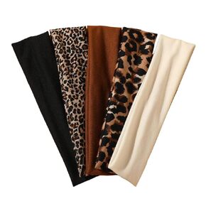 5PCS Animal Print Pattern Headband, Fashion Hair Accessories, Hair Band for Women, Stylish Hair Accessory in Saudi Arabia
