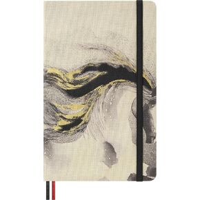 إصدار محدود من Moleskine دفتر عام 2026 للخط العربي، غطاء صلب، كبير (5 بوصة × 8.25 بوصة) مسطر/مسطر، رمادي فاتح، 176 صفحة in Kuwait