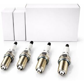 Iridium Spark Plugs 4 Pack | Fit for 2013-2018 Nissan Altima 2.5L, 2014-2020 Nissan Rogue 2.5L | Replaces 94702, DF6H-11A in Kuwait