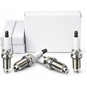 Iridium Spark Plugs, 4-Pack (LTR6IX) - Compatible with 2012-2019 Ford Edge/Escape/Explorer/Focus/Fusion/Taurus, Lincoln MKC/MKZ, Chevy Malibu & Cadillac ATS/CTS 2.0L L4 in Kuwait