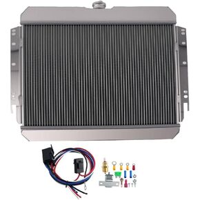3 Row Radiator 289 AT Kit Compatible With Bel Air Impala Biscayne 1963-1968 in Kuwait