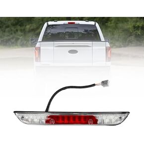 YHB Center High Mount Stop Light & 3rd Brake Light Compatible with 2015-2020 Cadillac Escalade Escalade ESV 22803028 923-117 - High Mount Stop Lamp Clear Red in Kuwait