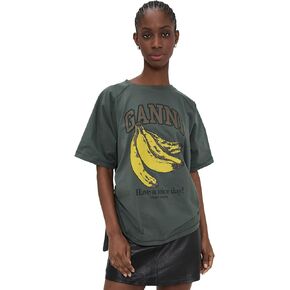 Ganni Women's Future Heavy Jersey Raglan in Kuwait