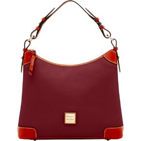 حقيبة يد Dooney & Bourke، حقيبة كتف Pebble Grain Hobo - رمادي in Kuwait