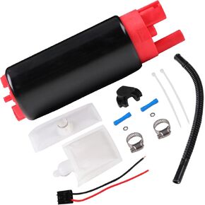 مضخة وقود كهربائية عالمية 12 فولت تيار مستمر، 5-9 رطل لكل بوصة مربعة، 30 جالونًا في الساعة - متوافقة مع محركات البنزين والديزل، تحل محل E8012S، FD0002، P60430، EP12S، 6414671 in Kuwait
