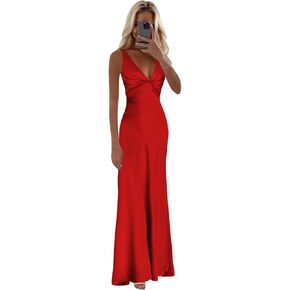 Halter Corset Prom Dresses 2026 Long Satin Mermaid Long Bridesmaid Formal Dress in Kuwait