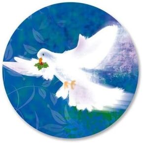 أختام مظروف رحلة الحمامة - مجموعة من 144 لاصق ذاتي، ورقة مسطحة، أختام لاصقة مقاس 1-1/2 بوصة، من الصور الملونة in Kuwait