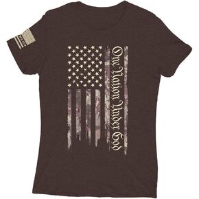 تي شيرت نسائي على طراز Howitzer One Nation Military Grunt MFG in Kuwait