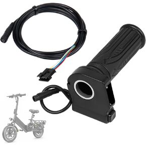 GregYoung 48V Electric Bicycle Throttle Replacement with Cruise Control Button,with Spare Adapter Cable,Compatible with Jetson Haze/DYU Y16 Electric Bicycle in Kuwait