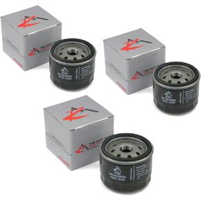 The ROP Shop Set of 3 Oil Filters for Bad Boy 063-5004-00, 063500400, 063-8018-00, 063801800 in Kuwait