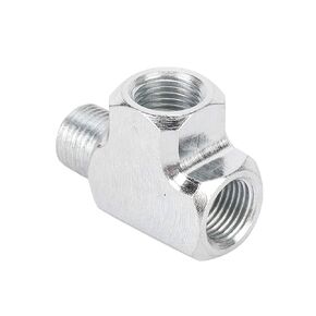 Oil Pressure Switch Tee, 2 Way Oil Pressure Tee 1/8 BSPT Oil Sensor Pressure Gauge Adapter in Saudi Arabia