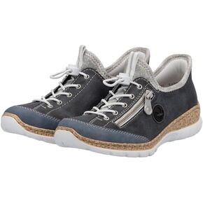 Rieker Women's N42F2-14 LightBlue/Silver in Kuwait