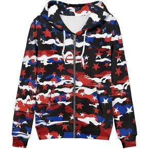 Agoviwo Cute Graphic Hoodie with Zipper Pockets for Women Y2k Thin Tunic Hoodie Long Sleeve Hoodie for Spring in Saudi Arabia