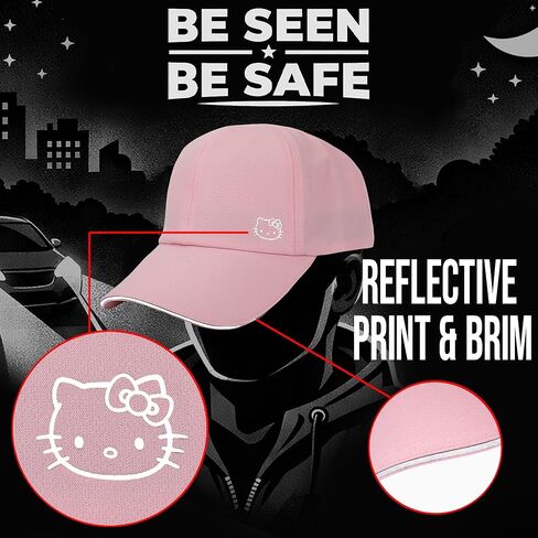 Hello Kitty Washed Cotton Twill Pink Dad Cap in Saudi Arabia