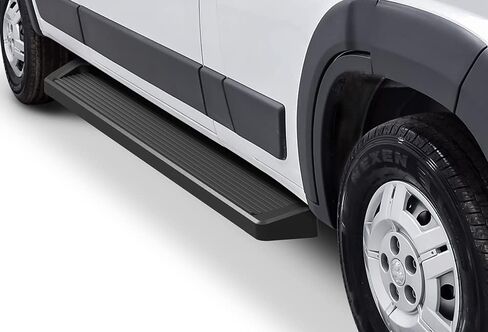 Tuxtreme Running Boards 6in Black Compatible with Ram ProMaster 2014-2026 Full Size Van 136 inches 159 inches Wheelbase 3-Door (Nerf Bars Side Steps Side Bars) in Kuwait