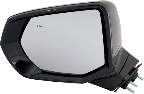 Kool Vue Driver Side Power Heated Mirror for Chevrolet Tahoe Suburban GMC Yukon 2021-2023 Manual Fold, car side mirror blindspot With Blind Spot, Without Signal Light, Memory & Puddle Lamp Paintable in Saudi Arabia