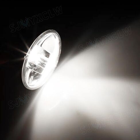 CHUSYYRAY متوافق مع مجموعة مصابيح الضباب بونتياك G8 2008 2009، مصابيح ضباب أمامية LED بعدسة شفافة، مصابيح ضباب، جانب السائق والراكب 6000K أبيض بارد، التوصيل والتشغيل، حزمة من 2 in Saudi Arabia
