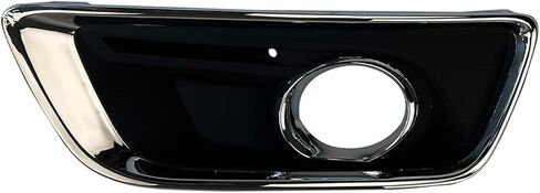 Partsflow غطاء خفيف للضباب كروم أسود إطار ضوء الضباب مع فتحة الجانب الأيمن للركاب لـ 2013 2014 2015 2016 شيفروليه ماليبو GM1039136 20768846 in Saudi Arabia
