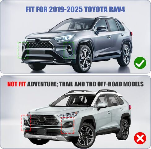 Fog Lights for Toyota RAV4 2019-2025 OEM Style Fog Lamps(Not fit for Adventure,Trail and TRD Off-Road models) in Saudi Arabia