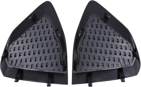 زوج MOTOKU أغطية مصابيح الضباب السوداء ممتص الصدمات مع فتحة لنيسان ماكسيما S SL SR SV 2018-2023 للراكب الأيمن والجانب الأيسر للسائق وحواف مصباح الضباب in Kuwait