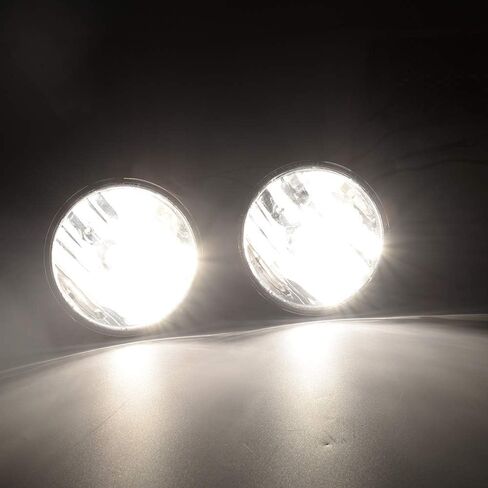 CHEDA Fog Lights Clear Lens Compatible with Chevy 2007-2014 Suburban Tahoe GMC Yukon Ford Mustang/Fit Chevy Avalanche 2007-2013/Fit Chevy Camaro 2010-2013 in Saudi Arabia