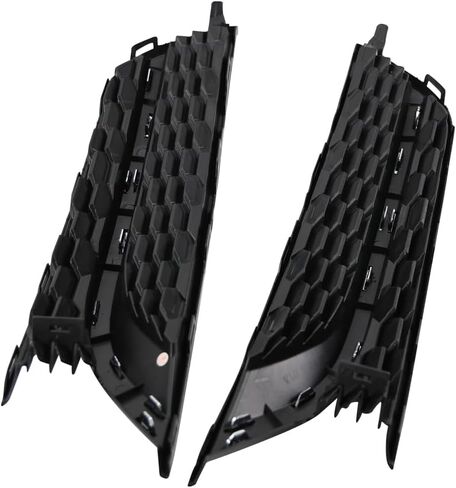 Front Bumper Lower Grille & Front Grill Fog Lamp Bezel Compatible with Volkswagen Passat 2012-2015 Replaces 561853665E 561853666E 561853677 in Saudi Arabia