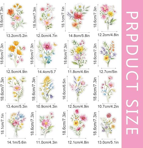 36 Pcs Wildflower Hanging Swirl Decorations Flower Birthday Decorations Floral Hanging Swirls Wildflower Decor for Women Garden Themed Party Wedding Supplies in Kuwait