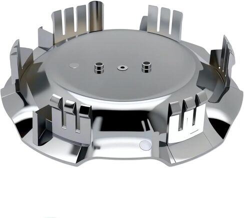 4 قطع من أغطية مركز العجلات (عجلات مقاس 20 بوصة بخمسة أذرع فقط) مناسبة لسيارة شيفروليه سيلفرادو أفالانش 2007-2013 سوبربان تاهو 2007-2014 يستبدل 9597686، 9595152 in Kuwait