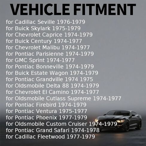 طقم عمود ذراع التحكم في التعليق الأمامي العلوي 2 قطعة لبويك ريجال 1974 1975 1976 1977 لسيارة شيفروليه بيل إير، كامارو، إمبالا، ماليبو 1974 1975 1976 1977 1978 1979 استبدال A2261 in Saudi Arabia