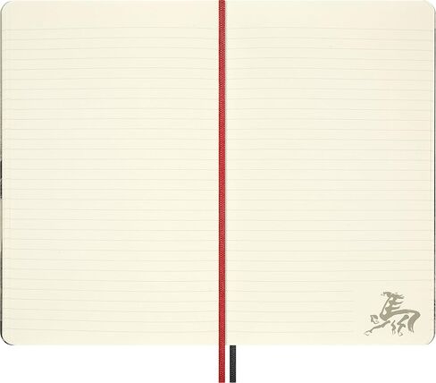 إصدار محدود من Moleskine دفتر عام 2026 للخط العربي، غطاء صلب، كبير (5 بوصة × 8.25 بوصة) مسطر/مسطر، رمادي فاتح، 176 صفحة in Saudi Arabia